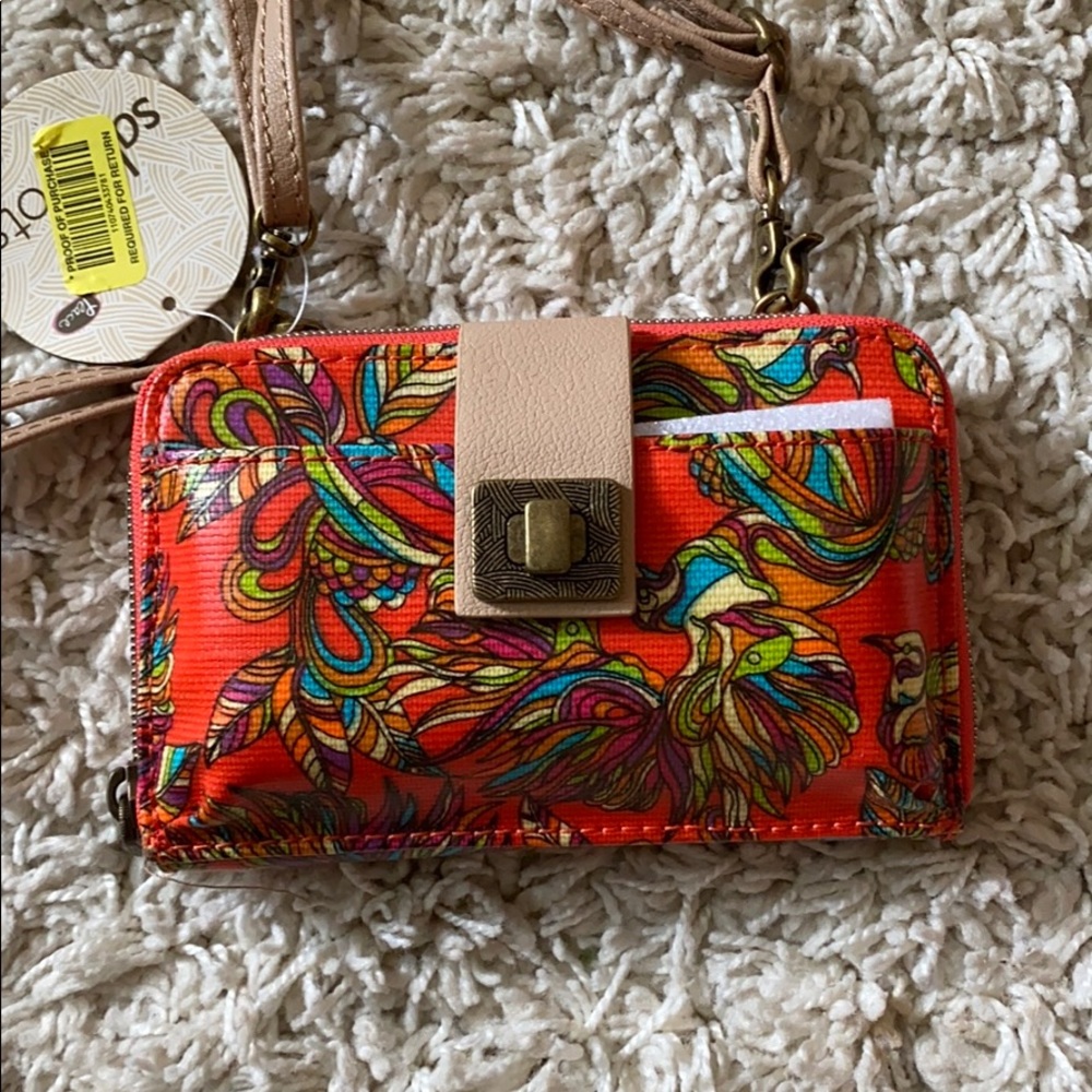 Sakroots Crossbody Wallet -- BRAND NEW